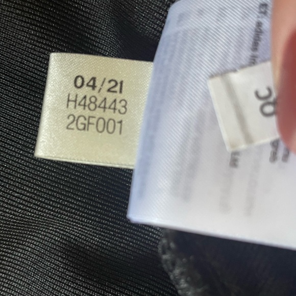 Adidas Primegreen Essentials Warm-Up Slim 3-Stripes Track Jacket, Black, Medium - Picture 10 of 10